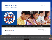 Tablet Screenshot of friendsclub-gijon.com